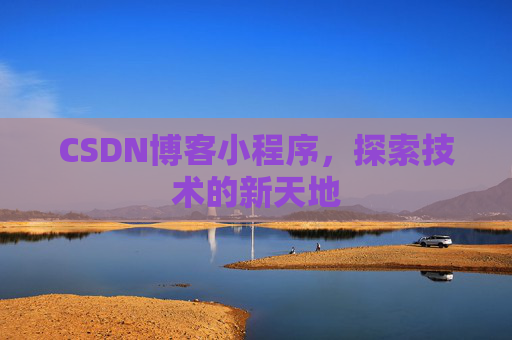 CSDN博客小程序，探索技术的新天地